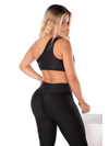 Waves Legging With Scrunch-Black