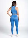 Ribbed Set - Blue