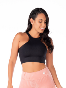  Basic Crop Top Bahia - Black