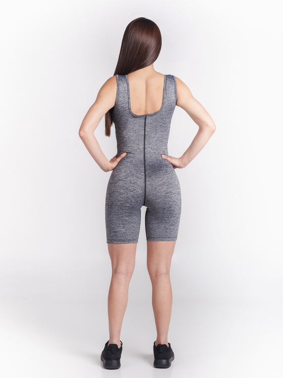 Jasp Bodysuit Short - Gray