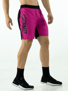  Men's CrossFit  Short - Magenta