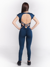 Victoria Bodysuit Long-Teal