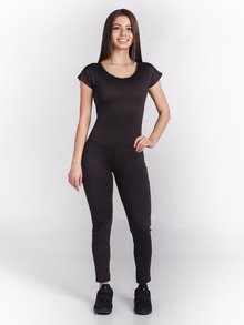  Victoria Bodysuit Long-Black