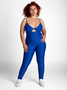  Brooke Bodysuit Front Twist- Blue