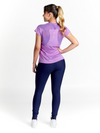 Sport T-Shirt with Mesh - Purple