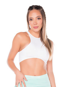  Basic Crop top Rio - White