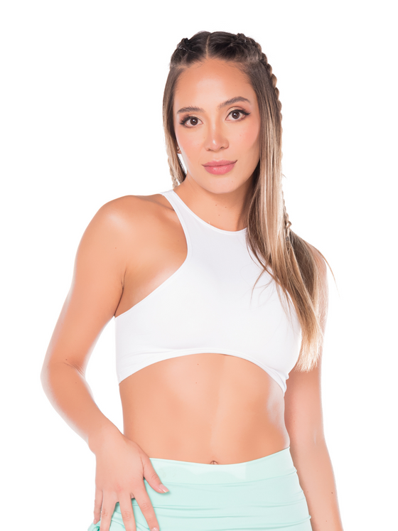 Basic Crop top Rio - White