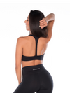 Sport Bra Energy Racerback With Mesh - Black