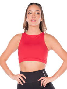  Basic Crop Top Bali - Red