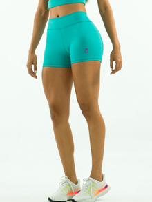  Chase Booty Shorts - Teal