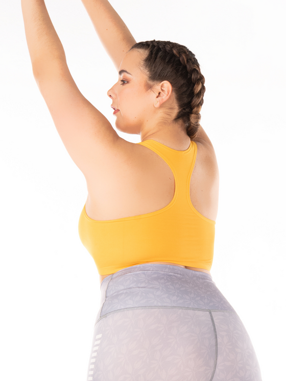 Basic Racer Back top Heaven - Mustard