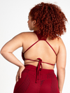 Coco Sexy Back Top-Red