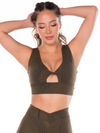 Coco Twist Top-Green