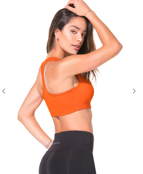 Sport Bra Energy - Neon Orange