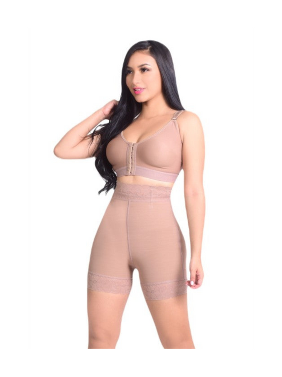 High Waist Short Butt Lifter 902-Cocoa