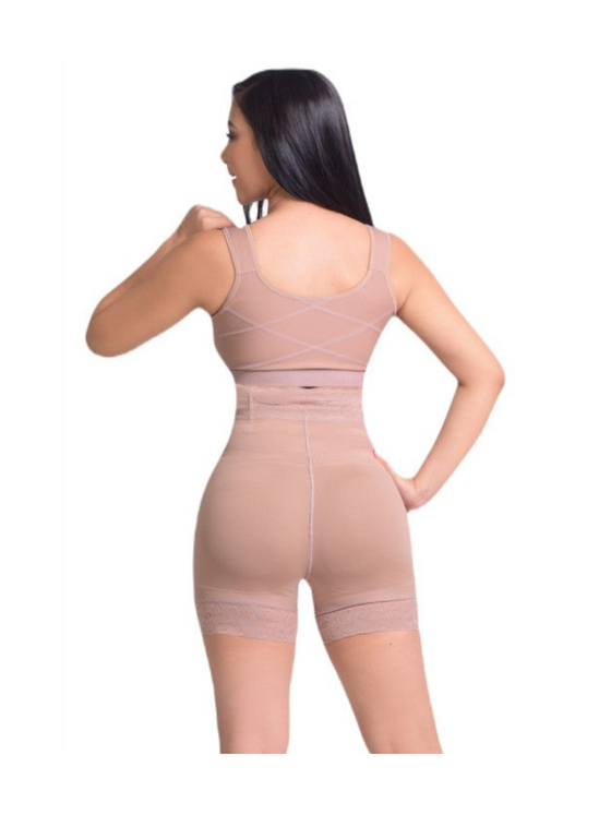 High Waist Short Butt Lifter 902-Cocoa