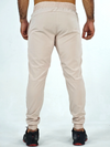 Men's Casual Jogger- Cream