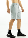 Men's Dress Shorts-Gray