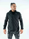 Men's Windbreaker Jacket- Black