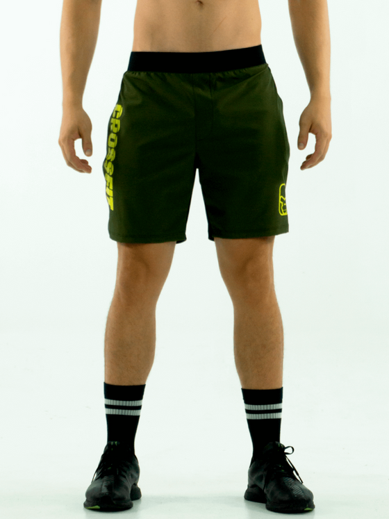 Men's CrossFit  Short- Green Army