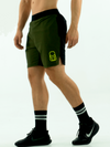 Men's CrossFit  Short- Green Army