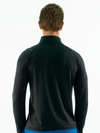 Men's Long Sleeve with zipper-Dark Gray