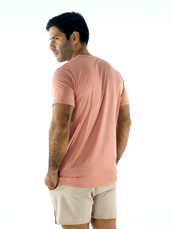 Men's Dri-FIT Shortsleeve Top- Terracota