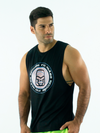 Men's Sleeveless Tank top - Black