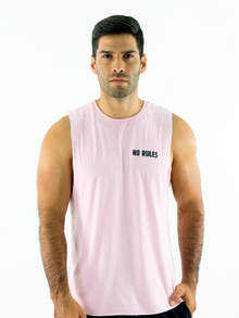  Men's Sleeveless Tank top - Pink