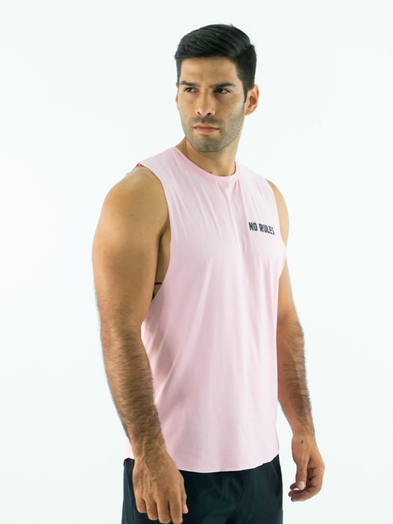 Men's Sleeveless Tank top - Pink