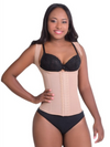 Faja Vest with clasp 805- Cocoa