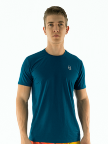  Men's Dri-FIT Shortsleeve Top- Dark Blue