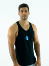 Men's Cotton Muscle Shirt- Black