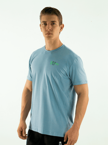  Men's Cotton T-Shirt - Blue