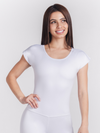 Victoria Bodysuit Long-White