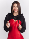 Hoodie Dream Hard- Black